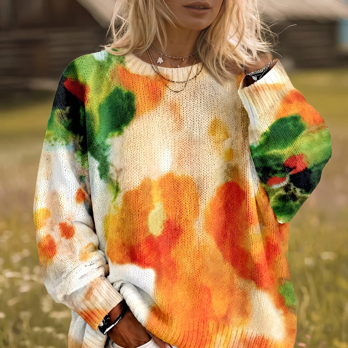 Le Pull Tie-Dye Ruby