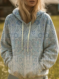 Le Hoodie Silvia Paisley