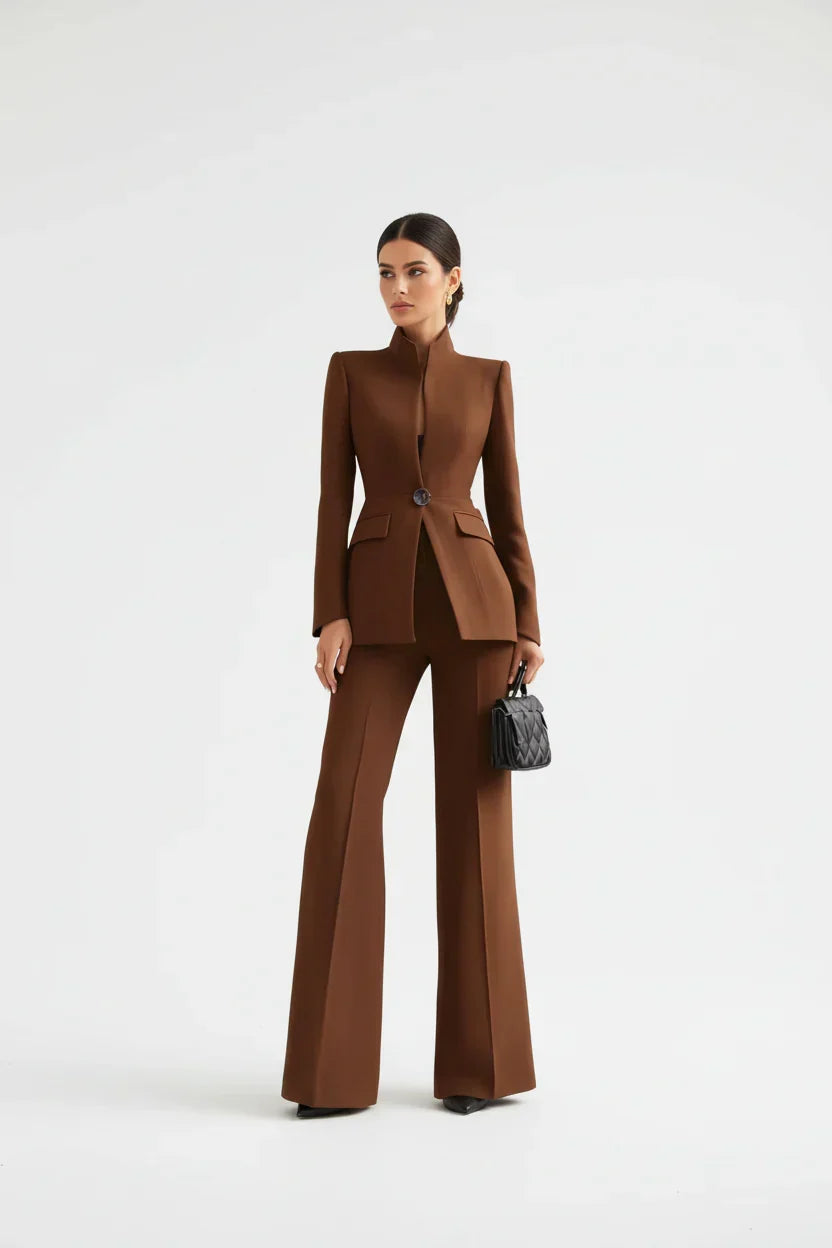 MOREAU LYON | ENSEMBLE DE COSTUME FORMEL CHIC EN DEUX PIÈCES POUR FEMMES