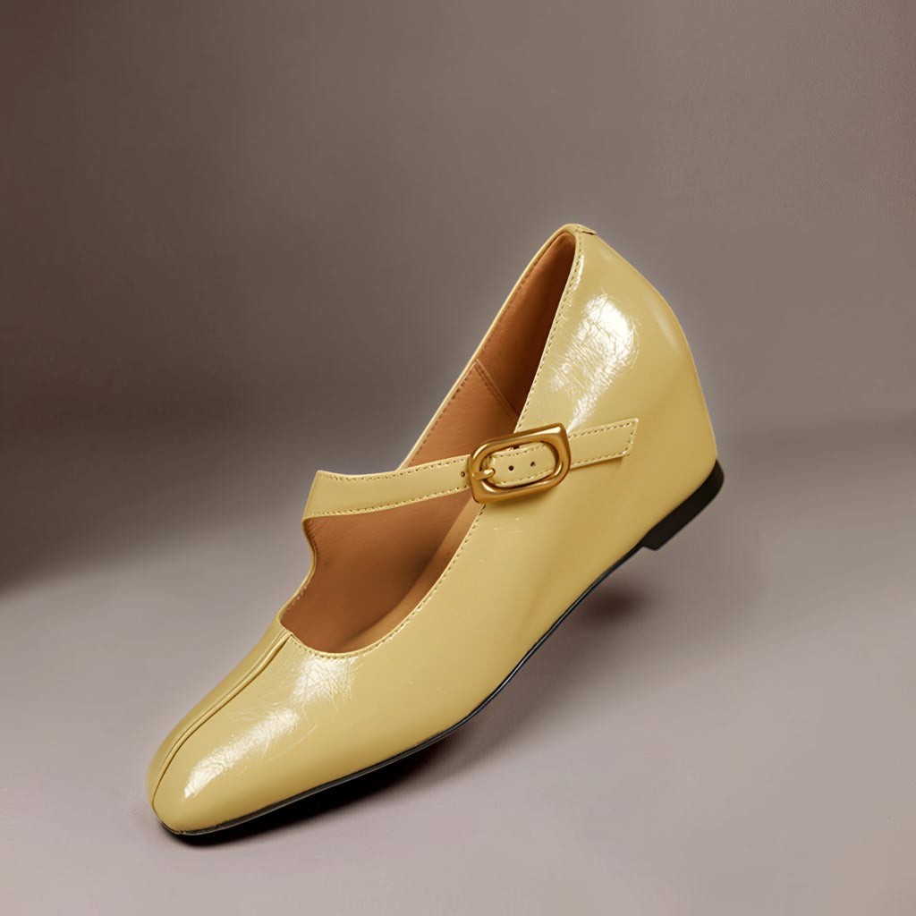 Juin | Ballerines Mary Jane à Boucle