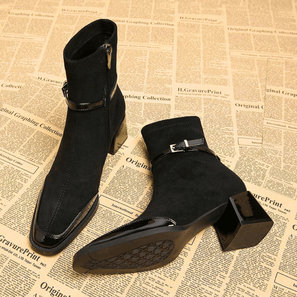 MOREAU LYON | CHAUSSURES À BOUT CARRÉ POUR FEMMES