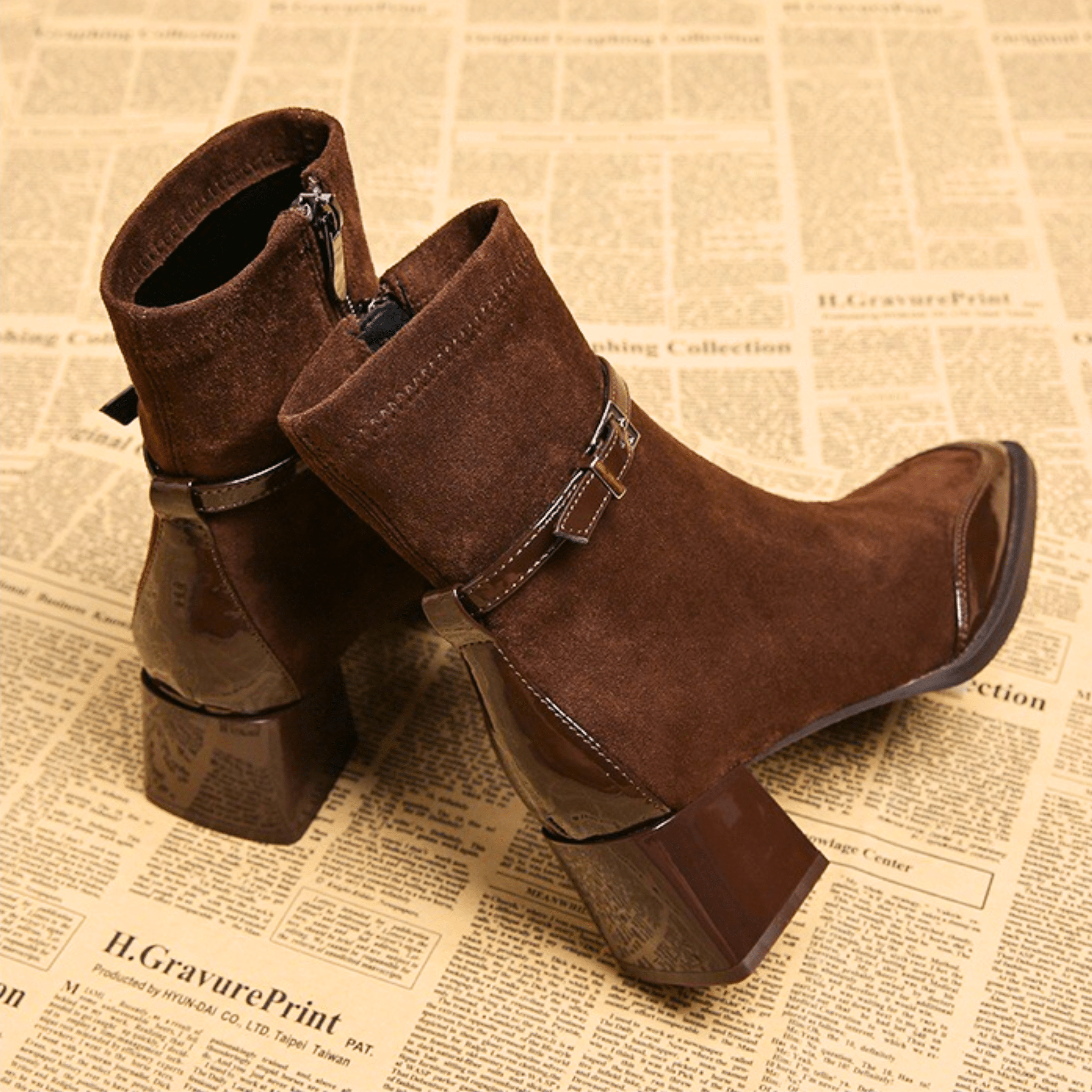 MOREAU LYON | CHAUSSURES À BOUT CARRÉ POUR FEMMES