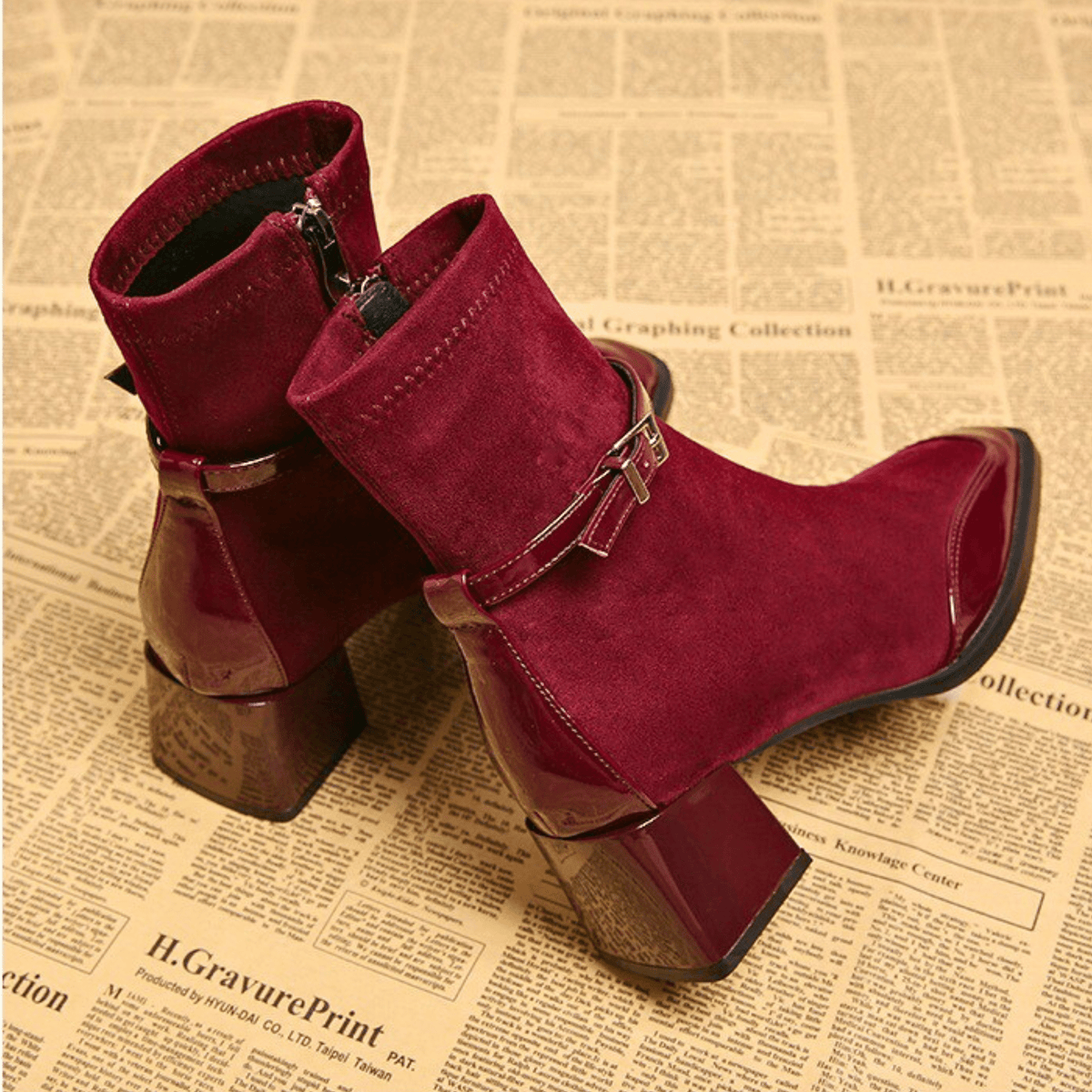 MOREAU LYON | CHAUSSURES À BOUT CARRÉ POUR FEMMES