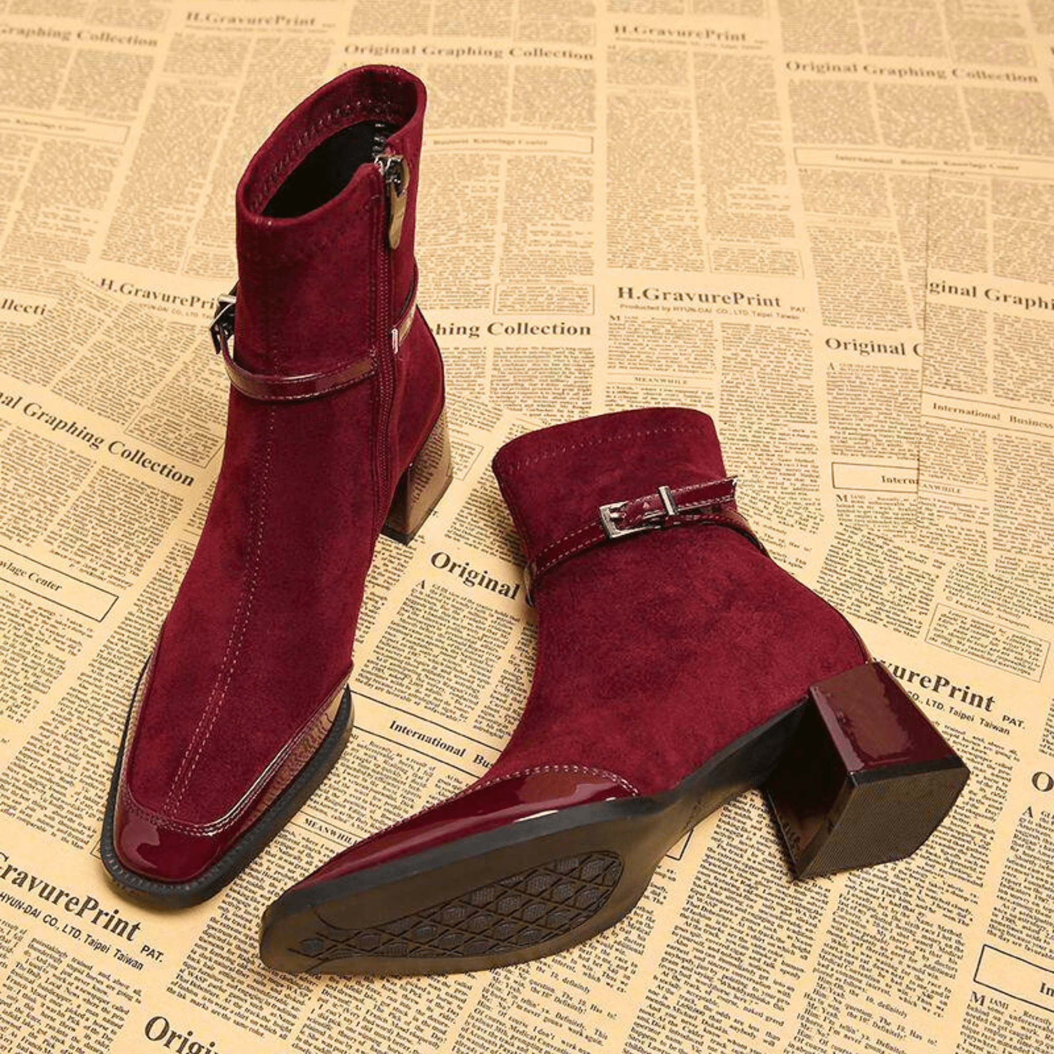 MOREAU LYON | CHAUSSURES À BOUT CARRÉ POUR FEMMES