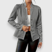 Loretta | Cardigan Texturé à Boutons