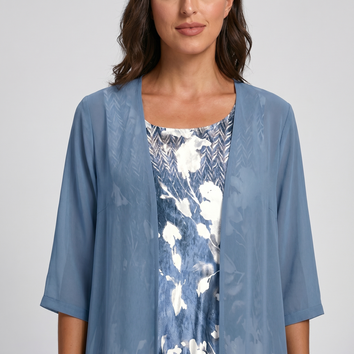 MOREAU LYON | ROBE MIDI SUPERPOSÉE POUR FEMMES