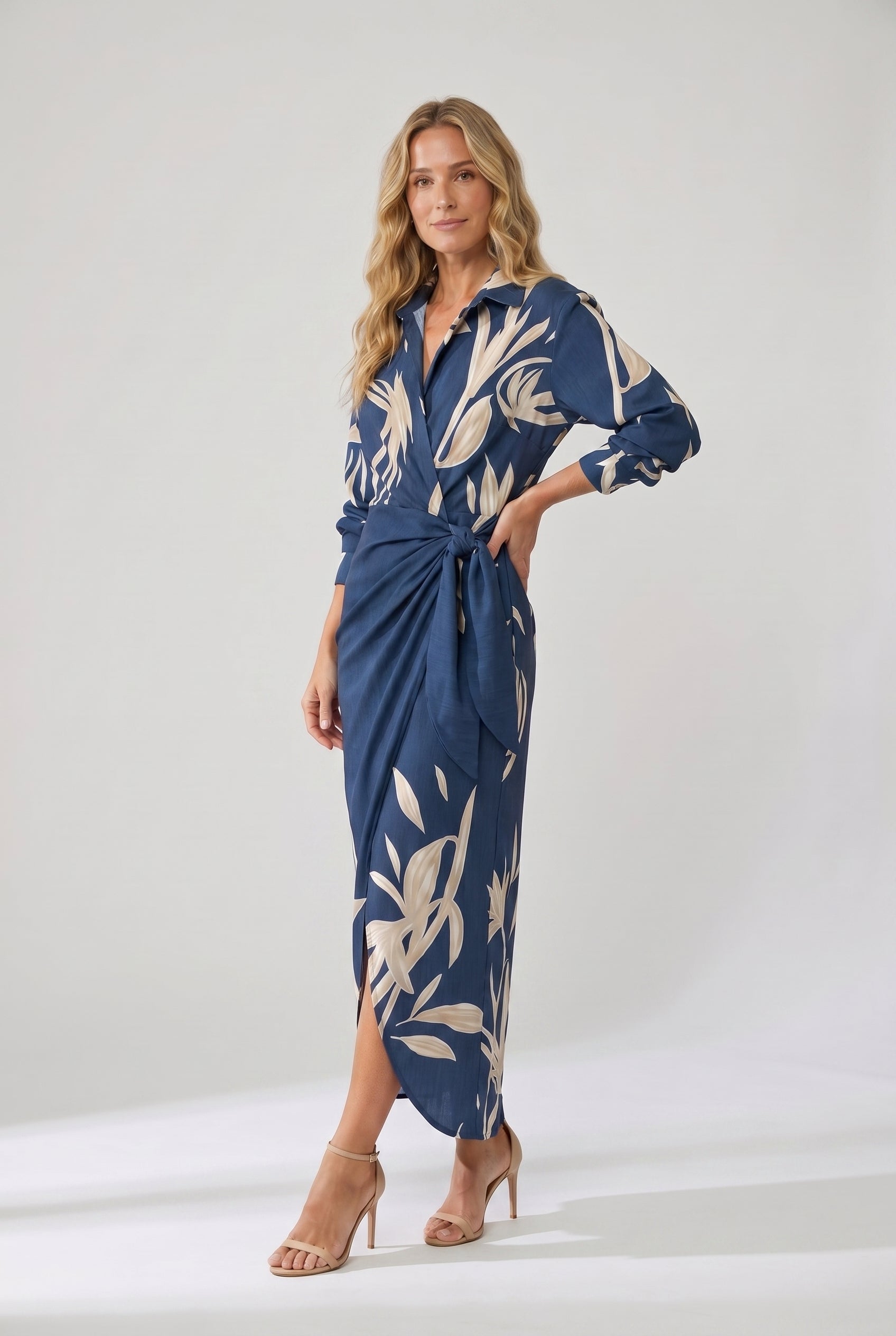 MOREAU LYON | ROBE MAXI MODERNE POUR FEMMES