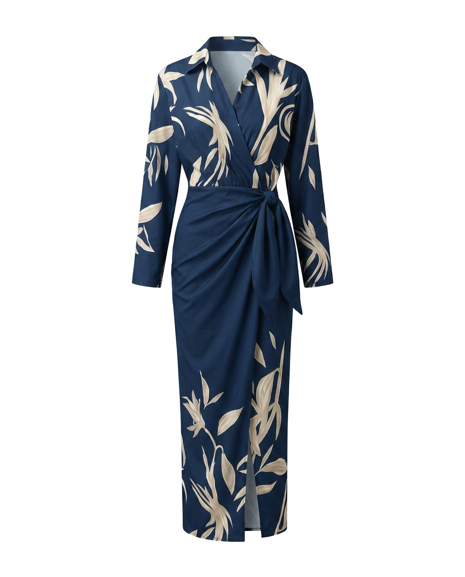 MOREAU LYON | ROBE MAXI MODERNE POUR FEMMES