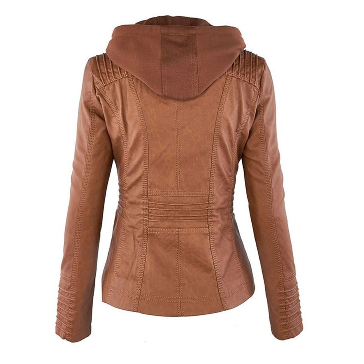 Lucinda | Veste de moto à capuche avec capuche amovible