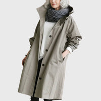 Ruth | Manteau long à capuche décontracté