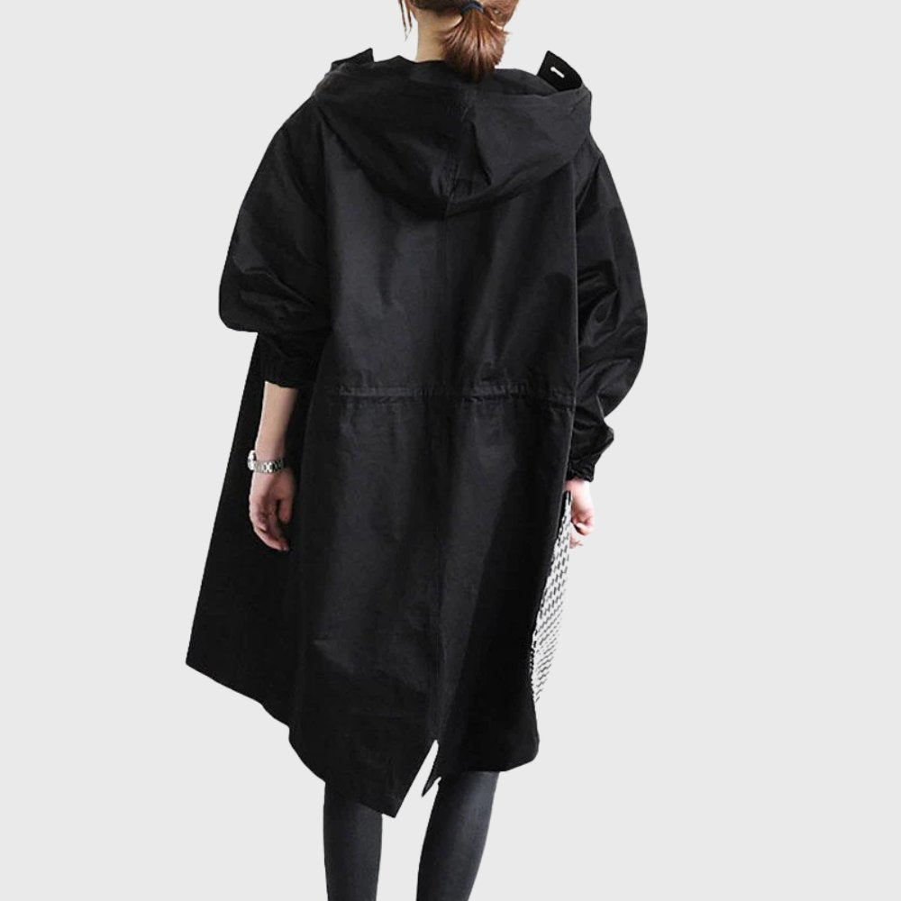 Ruth | Manteau long à capuche décontracté