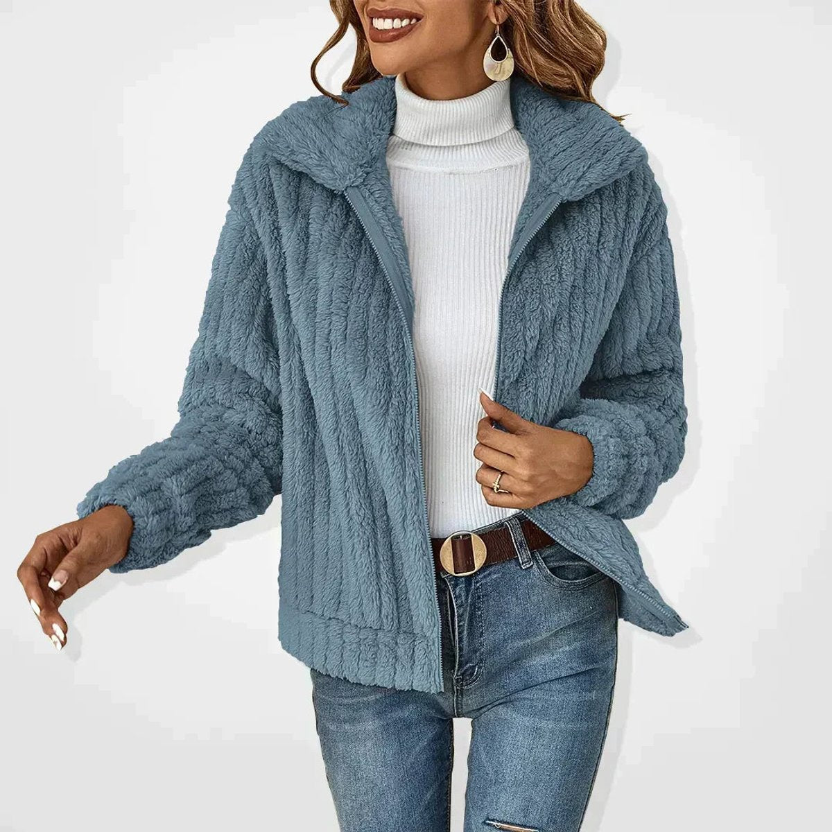 Roberta | Veste Zippée Confortable